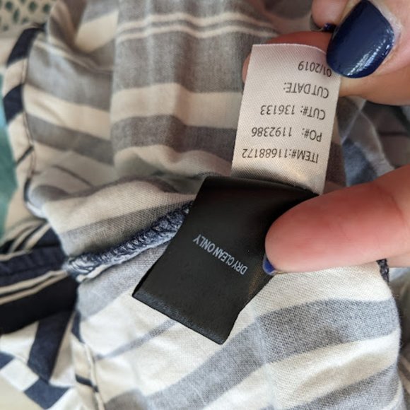 Torrid Blue and White Striped Dress Size 4/4X - Picture 10 of 11